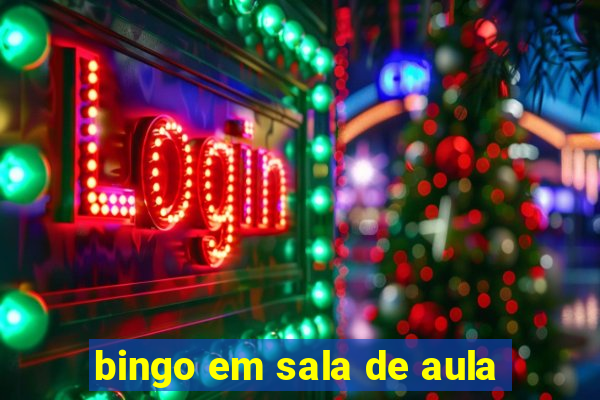 bingo em sala de aula