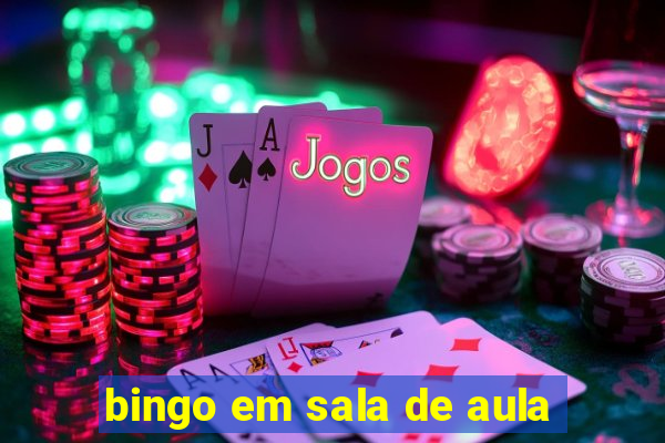 bingo em sala de aula