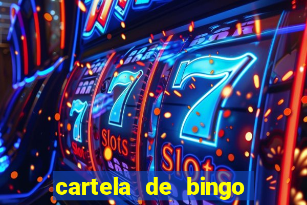 cartela de bingo 75 para imprimir